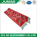 Football fans scarf with customized pattern design